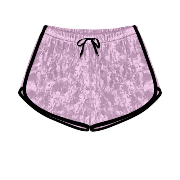 Women's Ultra-Soft Breathable Comfy Solid Velour Velvet Shorts with Drawstring - Picture 9 of 16
